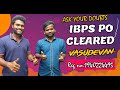 BEST STRATEGY EVER | VASUDEVAN | IBPS PO | SUCCESS STORY | ONLY YOUTUBE PREPARATION