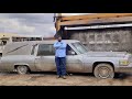 Crushing My First 1977 CADILLAC HEARSE. AKA DA GRIM REEPER..