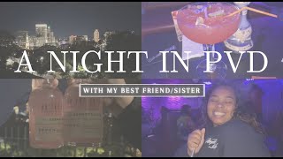 Spend the Night With Me Providence R.I. | Vibing with my Sister | Night Life
