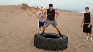 SV Boot Camp power speed drill with Dimitris