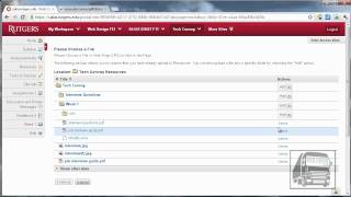 Sakai Lessons - Add Resources