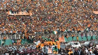 Triumphzug: Eine Million feiern Afrika-Meister Elfenbeinküste