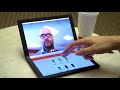 hands on with lenovo s foldable pc