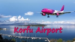 Korfu lotnisko - Corfu Airport👌