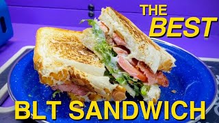 The Best BLT Sandwich Bacon Lettuce Tomato | Campervan Cooking VW T4