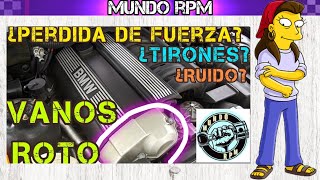 Pérdida de fuerza o potencia? Arreglar vanos m50 b25 b20 325i 525i e36 e34 BMW . repair vanos system