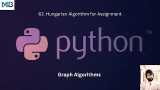 63. Hungarian Algorithm in Python