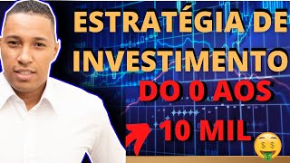 Live: Como ter uma Estratégia Clara e Bem Definida em uma carteira de INVESTIMENTOS -  0 AOS 10 MIL