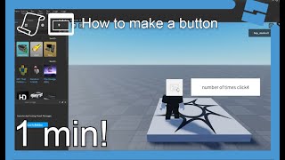 Gui buttons Scripting tutorial (Roblox Studio