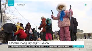 Павлодарлық бүлдіршіндер Олимпиада спортшыларын қолдау мақсатында марафон өткізді