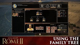 Total War: Rome 2 - How the Family Tree works