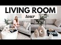 My Living Room Tour: Modern, Minimal, Earthy