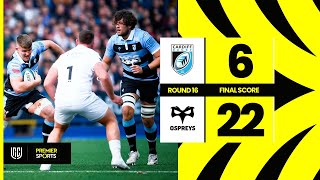 Cardiff Rugby vs Ospreys - Highlights from URC