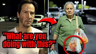 Keanu Reeves Follows Employee Who Worked Double Shifts and Asked for Food - What He Saw Made Him Cry