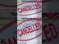 Delay Leads to Ticket Cancellation // OdiaTechBulletin #shorts