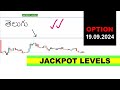 తెలుగు JACKPOT LEVELS - 19.09.2024 | INTRADAY | BANKNIFTY | NIFTY | OPTION 3SECRETS