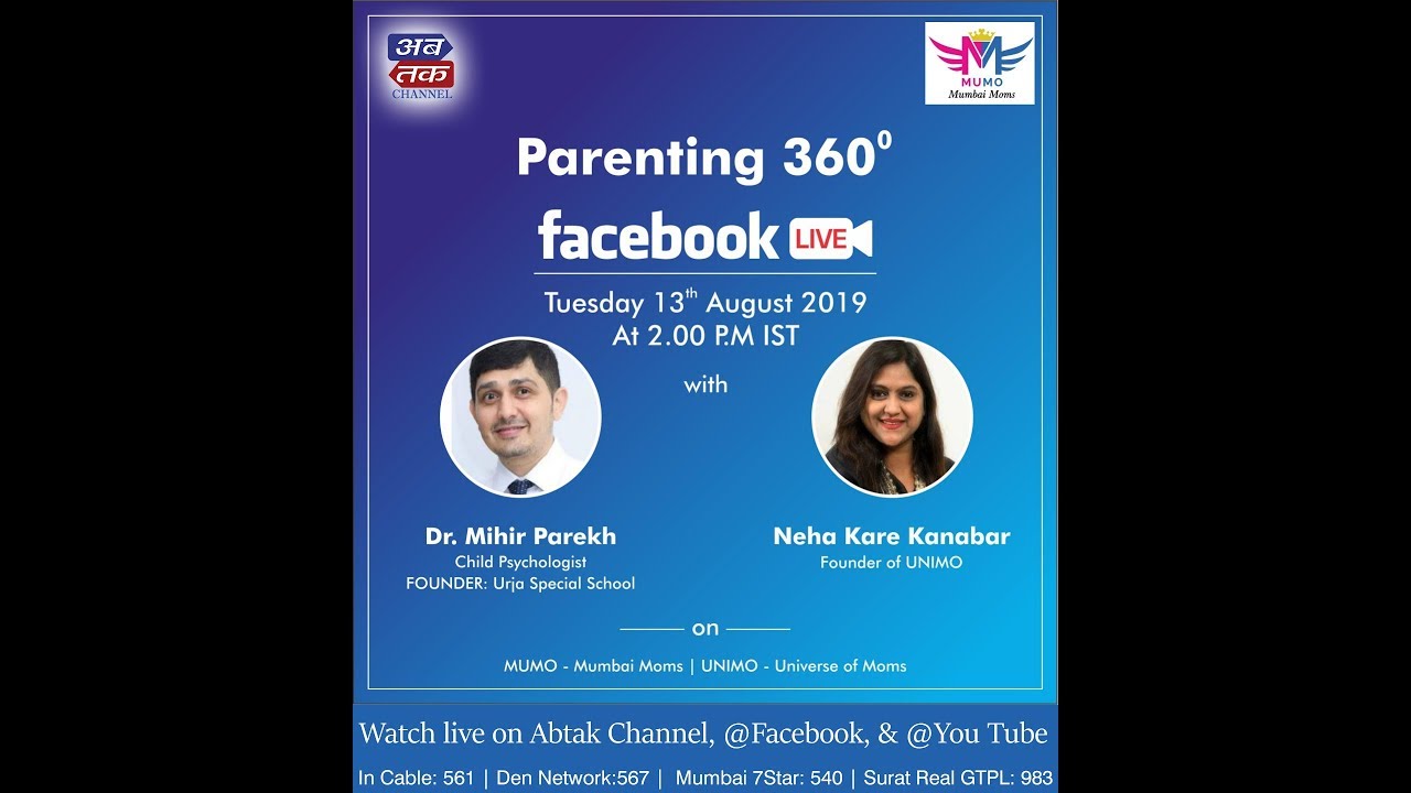 Live Parenting 360` | MUMO | UNIMO Universe Of Moms - YouTube