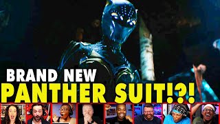 Reactors Reaction To Seeing The NEW Panther Suit On Black Panther Wakanda Forever | Mixed Reactions