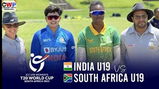 south Africa U-19 Women vs india U-19 Women Live match
