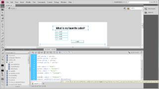 Flash Tutorial The Radio Button Component HD