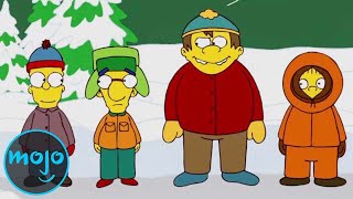 Top 10 South Park Crossovers in Other TV Shows