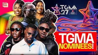 27th TGMA Nominees List: Full Breakdown of the Telecel Ghana Music Awards 2026 Nominations 🇬🇭