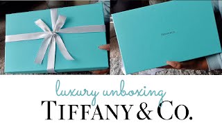 LUXURY UNBOXING | TIFFANY \u0026 CO. WHITE WINE GLASSES UNBOXING + REVIEW 2021 | LUXURY ITEMS UNDER $100