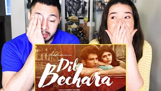 DIL BECHARA | Sushant Singh Rajput | Sanjana Sanghi | Mukesh Chhabra | AR Rahman | Trailer Reaction