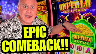 THE MOST EPIC COMEBACK EVER ON BUFFALO GOLD TRIPLE POWER!