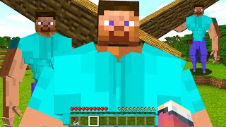 【マイクラ】バグりすぎたモンスターが襲ってくる世界でサバイバルが面白すぎたwww【マインクラフト 】【まいくら】