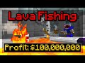 How to Make MILLIONS With Lava Fishing!! (Hypixel Skyblock)