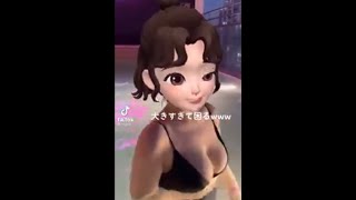 大きすぎて2度見します。ナイトプール。【TikTok】 #Shorts