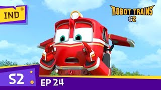 Robot TrainS2 | #24 | Flash flood! Kay can help! | Full Episode | Bahasa Indonesian