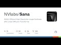 github nvlabs sana sana efficient high resolution image synthesis with linear diffusion trans...