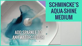 Testing Scmincke Aqua-Shine watercolour medium!