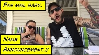 Duhop FAN MAIL BABY OFFICIAL NAME ANNOUNCEMENT