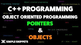 Pointer to Object | Pass & return Objects in Functions | C++ Programming