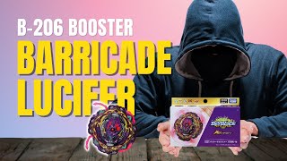 BEYFAN Unboxing \u0026 Assemble B-206 Barricade Lucifer Bearing Mobius | Takara Tomy Beyblade Burst BU