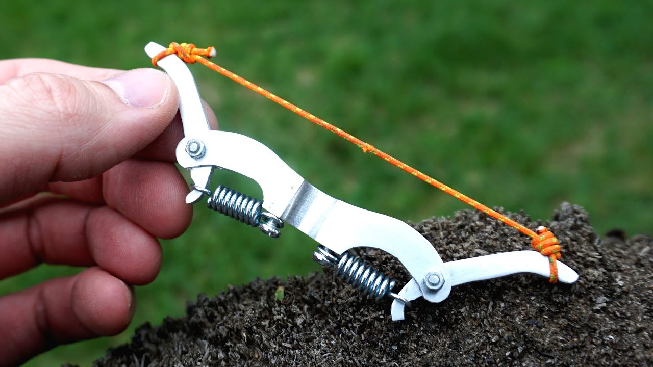 Machining A Tiny Spring Loaded Bow With Metal Arrows