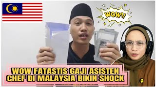 BIKIN SHOCK❗️GAJI PEKERJA RESTORAN DI MALAYSIA BIKIN CACA SHOCK😧😱