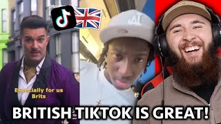 American Reacts to The FUNNIEST British TikTok's *BRITS ARE GREAT*