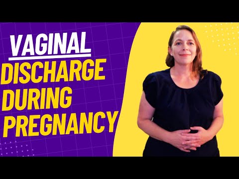 When should I be worried about discharge during pregnancy?