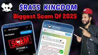 Rats Kingdom Snapshot | Rats Kingdom Scam 😱 | Rats Kingdom 28 March 2025 | Rats Kingdom Fraud 😱