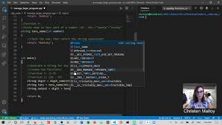 Large Programs: Function Stubs, designing multiple functions