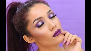 Monochromatic Purple Makeup Tutorial