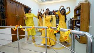 Haldi SINGLE SHOT VIDEO | Kathirunnoru chakkarakkudam song | Thenkasippattanam |golumaalu song