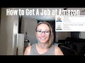 How to Get A Job at an Amazon Warehouse | No Interview