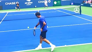 Roger Federer Backhand Slow Motion - ATP Tennis One Handed Backhand Technique