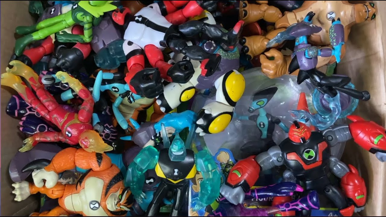 Unboxing De Bonecos Do Ben 10 Reboot Youtube