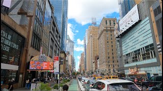 Walking along 3rd Avenue, Manhattan, NYC (4K) - 初夏のマンハッタン３番街をゆく（４K高画質NY散歩）